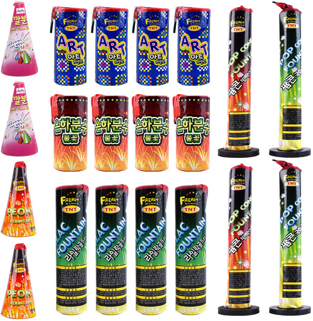 별빛 분수 불꽃놀이 폭죽세트, 1세트