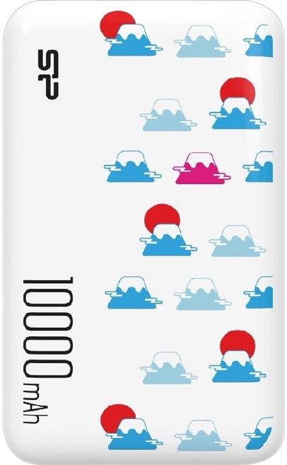 Silicon Power 廣穎電通 20W雙向快充行動電源 10000mAh Type-C 有標示Wh, QP58, 002 富士山