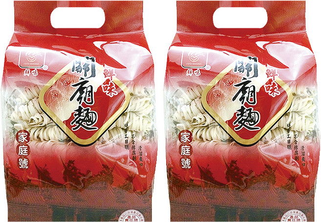宏廣 鮮味 關廟麵, 2包, 1.2kg
