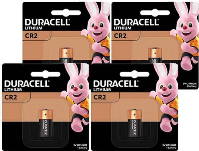 듀라셀 리튬 특수건전지 CR2, 1개입, 4개
