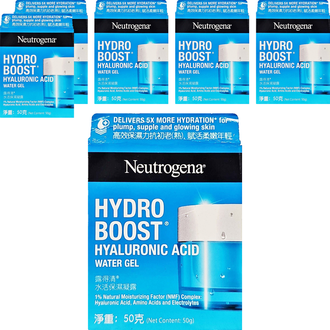 Neutrogena 台灣公司貨 水活保濕凝露, 50g, 6罐