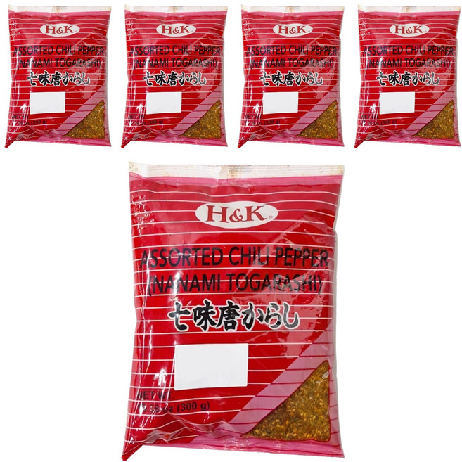 新光洋菜 七味唐辛子, 300g, 5包