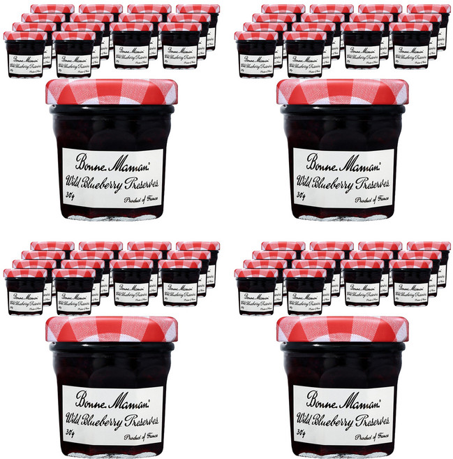 본마망 미니 블루베리잼, 30g, 60개