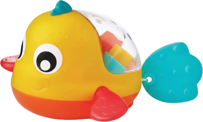 playgro 培高 水中搖搖洗澡小魚 彩球跳動 增加戲水樂趣, 顏色隨機, 1個