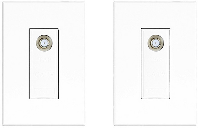 틸인스 CATV 1방 스위치, 2개