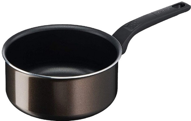 Tefal 特福 不沾雪平鍋, 18cm, 可可棕色, 1個