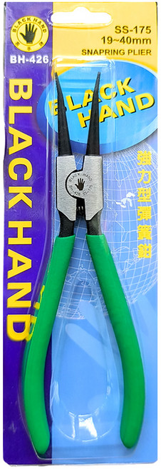 BLACK HAND 黑手牌 軸直彈簧鉗 SS175 175mm, 1支