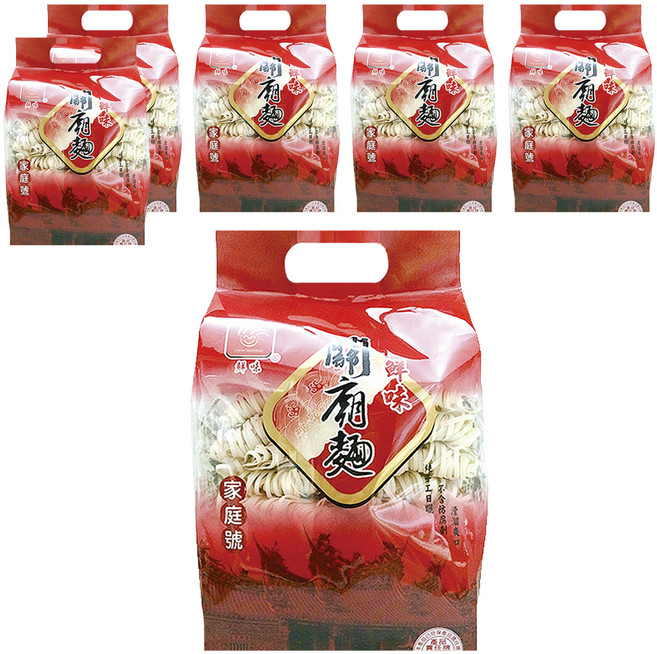 宏廣 鮮味 關廟麵, 6包, 1.2kg