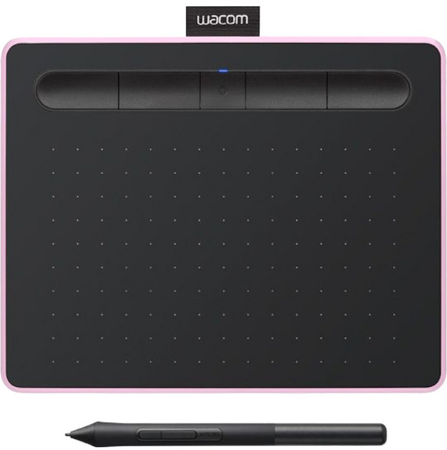 wacom Intuos Comfort Small 藍牙繪圖板, 莓果粉, CTL-4100WL/P0-C