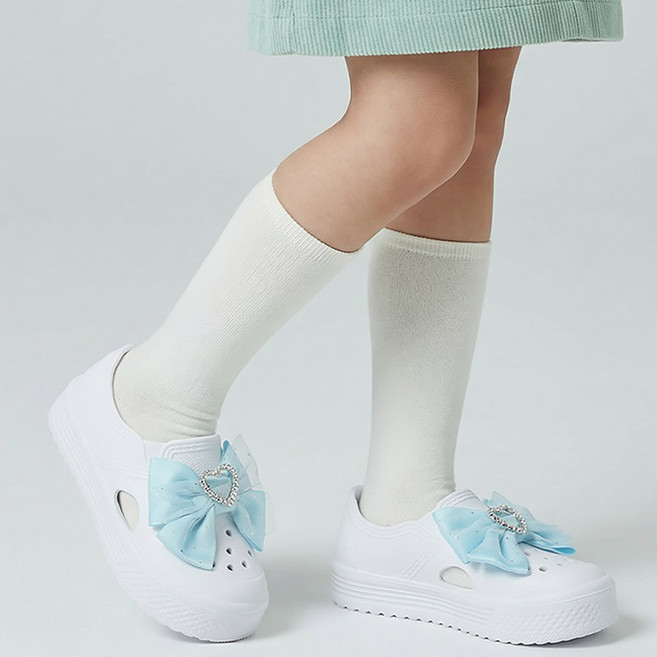 SHOOPENkids 皇冠蝴蝶結室內鞋 HPKRUGA34U