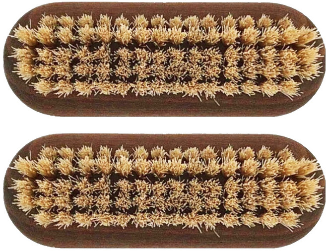 Andree Jardin 白蠟木指甲清潔刷具 鬃毛 9 x 3 x 3cm, 7011, 2個