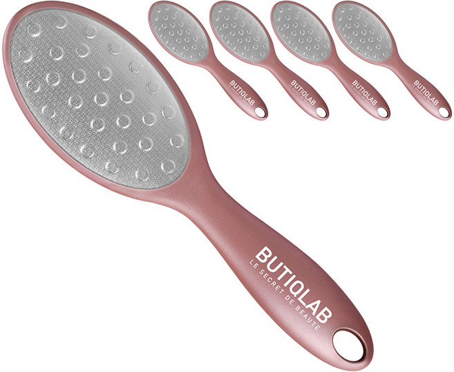 뷰티끄랩 S메탈 풋파일, 애쉬핑크, 5개, 1개입