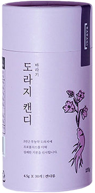 바라기 도라지 캔디 30p, 135g, 1개