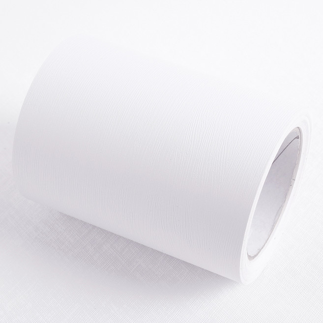 무늬목 몰딩시트지 MD910-1A, 우드화이트, 폭 10cm x 길이 10m