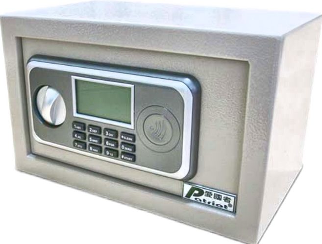 Patriot 愛國者 電子型密碼保險箱 灰色, 5.5kg