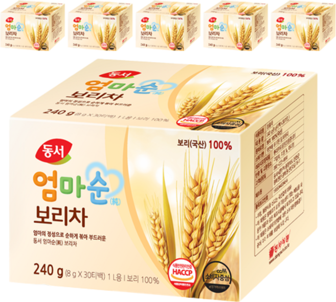 동서 엄마순 보리차, 8g, 30개입, 6개