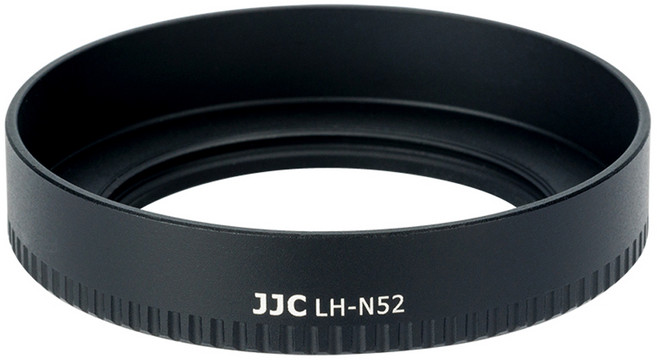 JJC 니콘 Z 40 F2 Z 28 F2.8 DX 35 F1.7 렌즈 후드, LH-N52, 1개