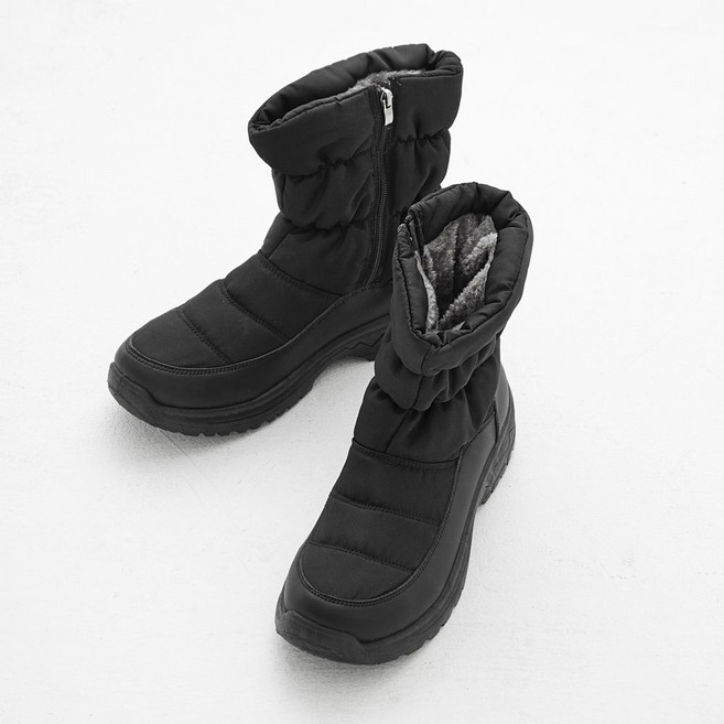 CARET 男款保暖絨毛加厚靴