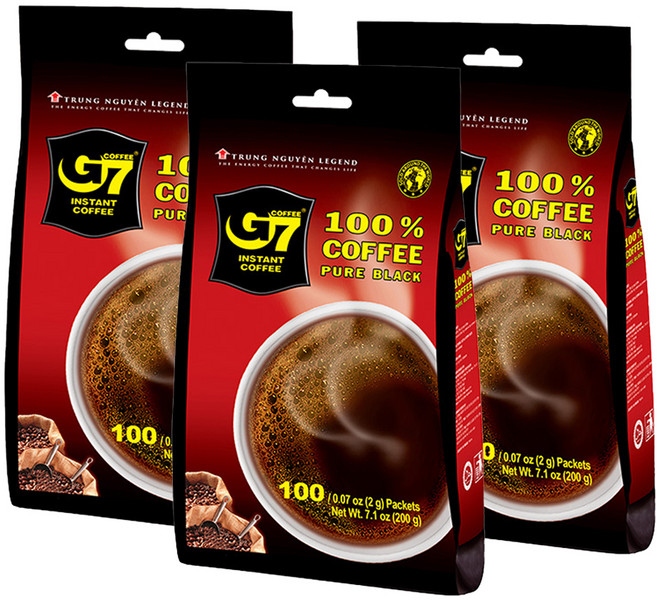 G7 블랙 커피, 2g, 100개입, 3개