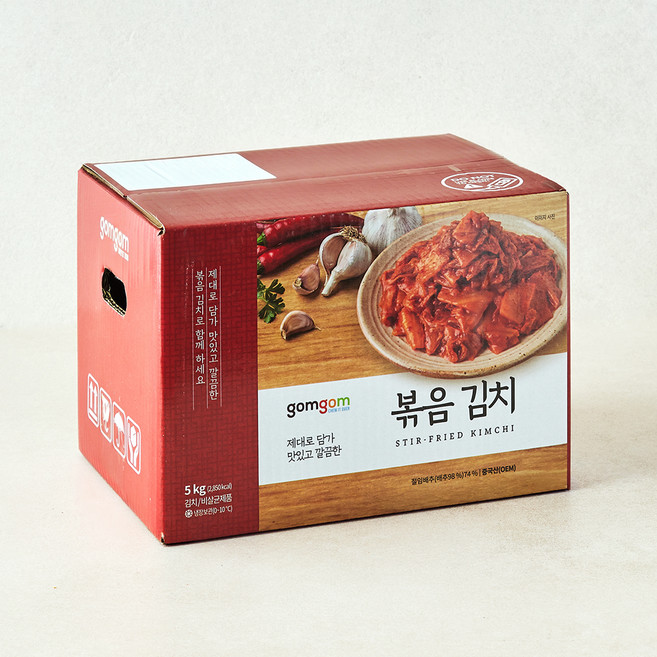 곰곰 볶음 김치, 5kg, 1개