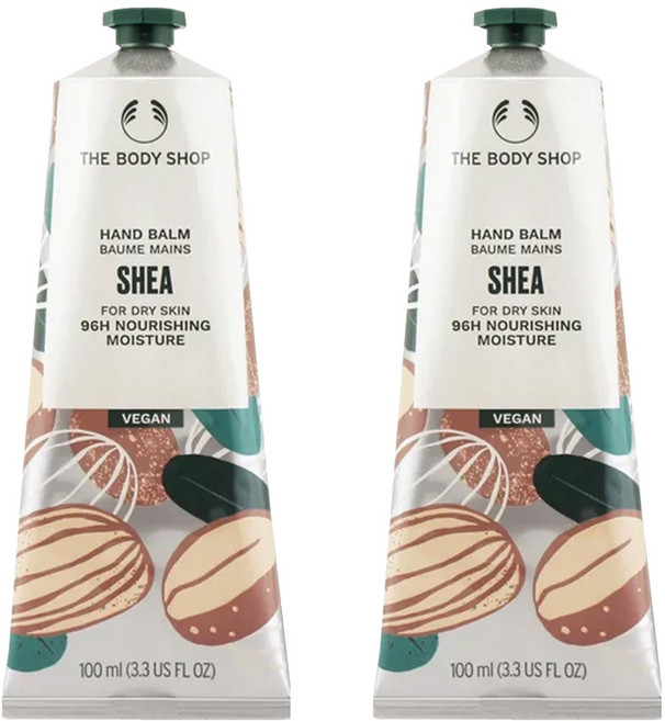 THE BODY SHOP 美體小舖 國際航空版 乳油木果修護護手霜, 100ml, 2條