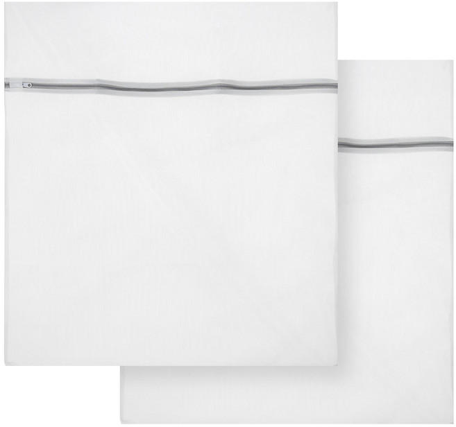 코멧 홈 메쉬 사각 세탁망 50 x 60 cm, 화이트, 2개