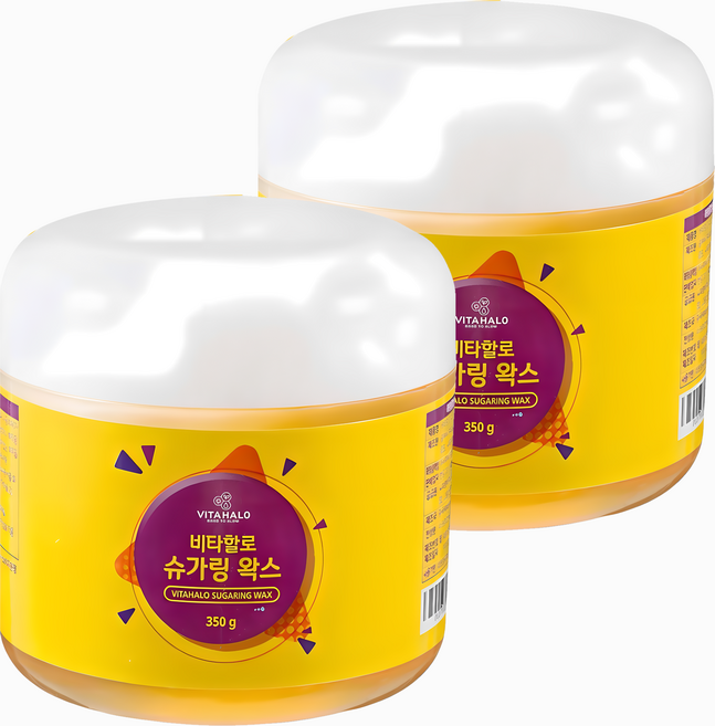 VITAHALO Sugaring 除毛蠟, 2個, 350g