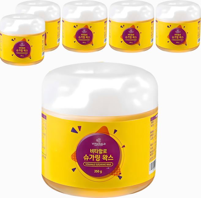 VITAHALO Sugaring 除毛蠟, 6個, 350g