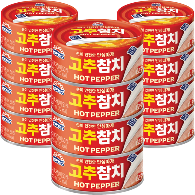 사조참치 고추참치, 85g, 12개