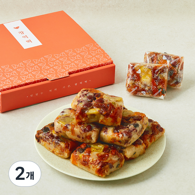 창억떡 갓 만든 영양찰떡, 1kg, 2개, 1개입