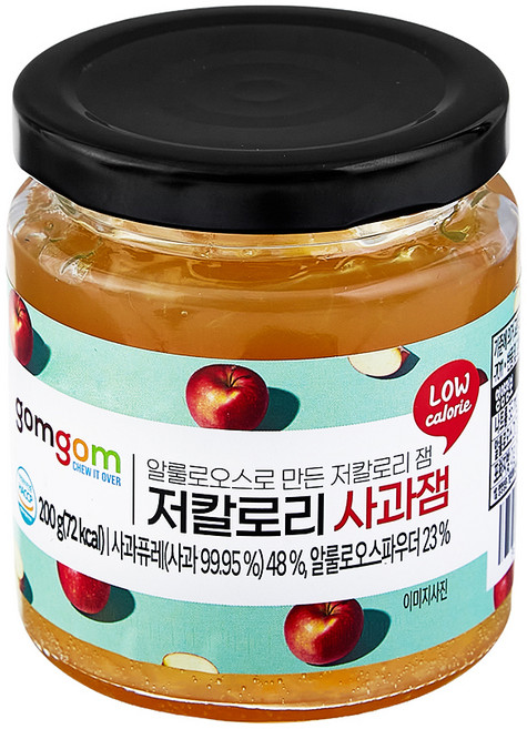 곰곰 저칼로리 사과잼, 200g, 1개