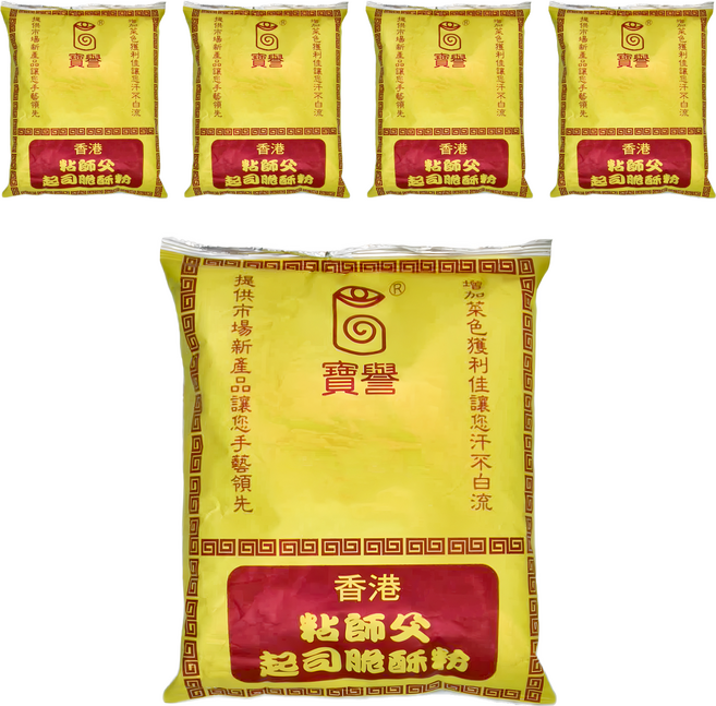 寶譽 粘師父 起司脆酥粉, 1kg, 5包