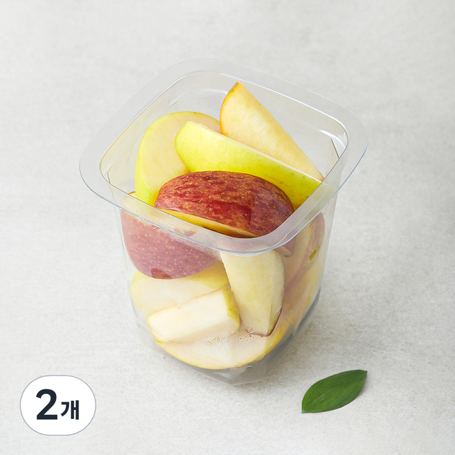 농협100 과일친구들 반반사과, 200g, 1개입, 2개