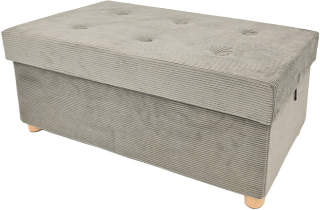 IRIS OHYAMA 愛麗思歐雅瑪 折疊收納木腳長椅凳 ASSTW-76, 灰色, 1個