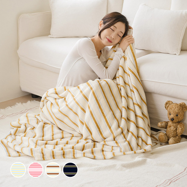 더자리 마이블랭킷 포근하니 극세사 애착담요