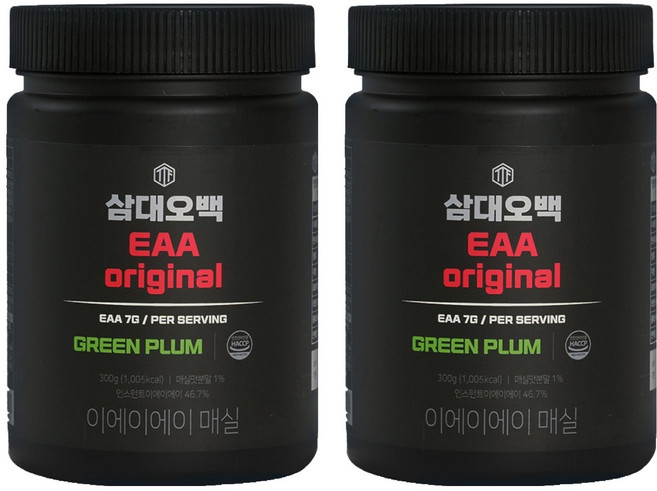 ThreeThingsForFiveHundredKilogram EAA 梅子口味, 2個, 300g