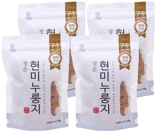 Vita Foods青春糙米鍋巴, 4個, 120g