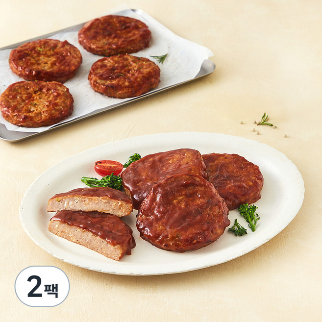 셰프초이스 트러플 함박 스테이크 (냉장), 800g, 2팩