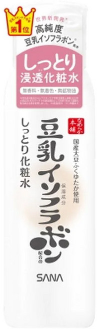 SANA 莎娜 豆乳美肌濃潤化妝水 高純度豆乳異黃酮 無香料無色素無礦物油, 200ml, 1瓶