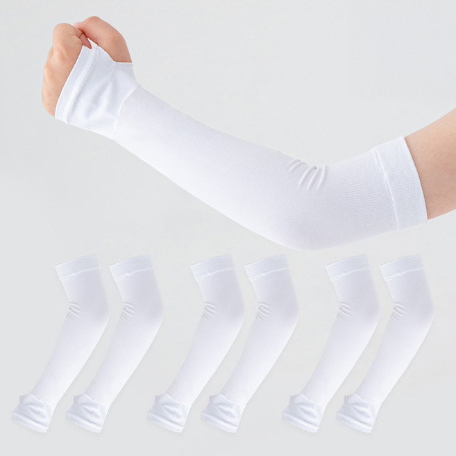 베이스알파 키즈 UV 자외선 차단 아쿠아-X 쿨토시 손등 커버형 2p 3세트