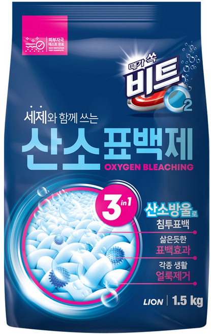 비트 오투 산소 표백제, 1.5kg, 1개