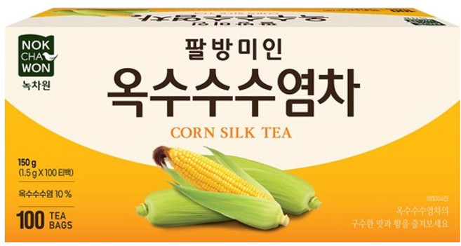 녹차원 팔방미인 옥수수수염차 티백, 1.5g, 100개입, 1개