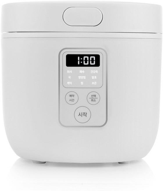 제벤 디지털 마카롱 밥솥 2~3인용, EUR-RM300W, 화이트