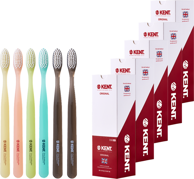 켄트 오리지널 초극세모 칫솔, 1개입, 30개