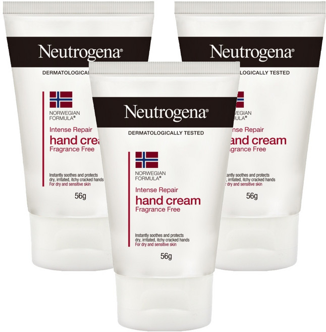 Neutrogena 護手霜 保濕彈潤配方, 56g, 3條