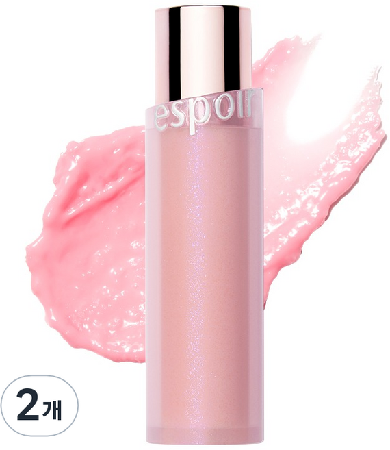 에스쁘아 베어 글로우 립밤, 1호 디토 핑크, 3g, 2개