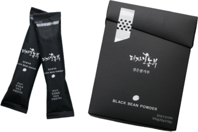 디자인농부 검은콩가루, 20g, 15개