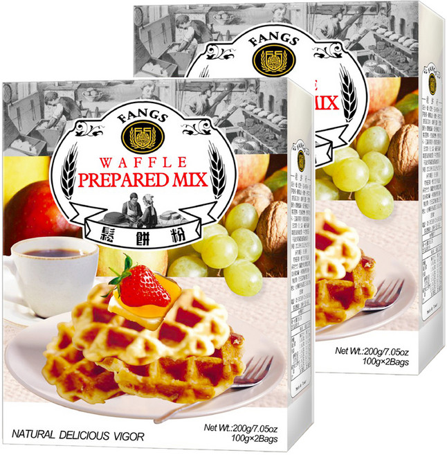 FANGS 方氏 鬆餅粉 2包, 200g, 2盒