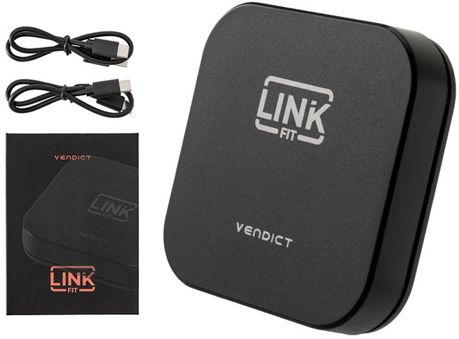 벤딕트 무선 안드로이드 오토 동글 자동차 미러링 링크핏 클립패키지, VDT-AAB, 블랙