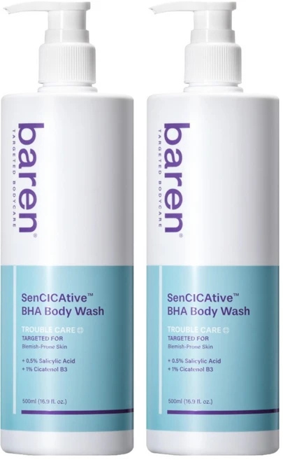 바렌 센시카티브 등드름 바디워시, 500ml, 2개 - 쿠팡